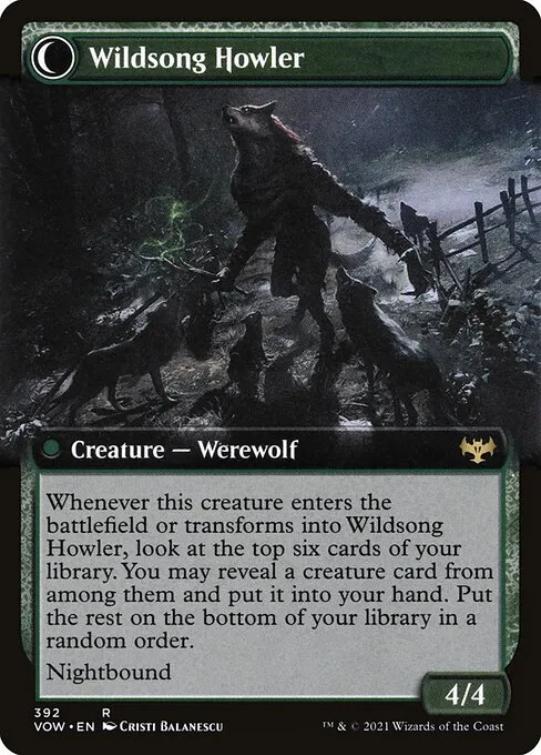 Howlpack Piper // Wildsong Howler - Foil