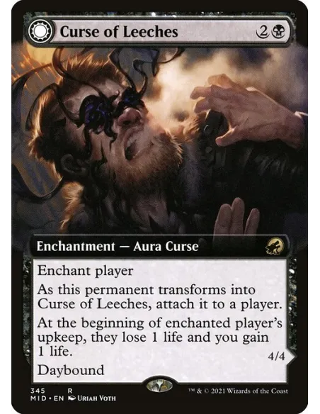 Curse of Leeches // Leeching Lurker - Foil
