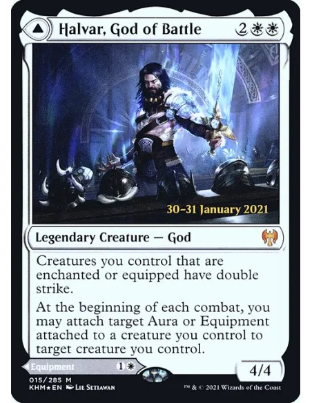 Halvar, God of Battle // Sword of the Realms - Foil