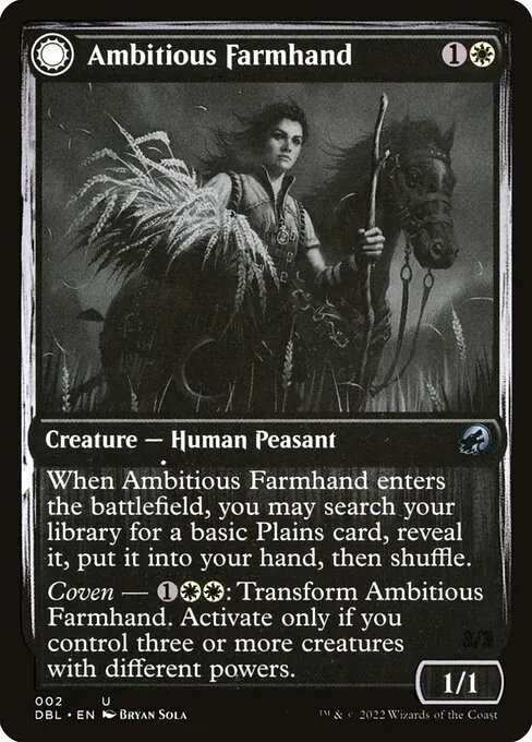 Ambitious Farmhand // Seasoned Cathar - Foil