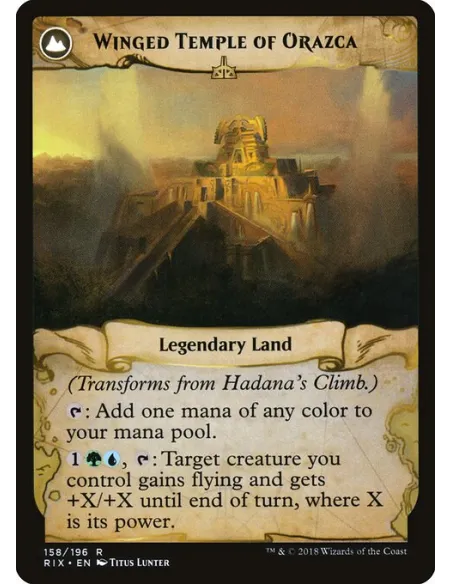 Hadana's Climb // Winged Temple of Orazca