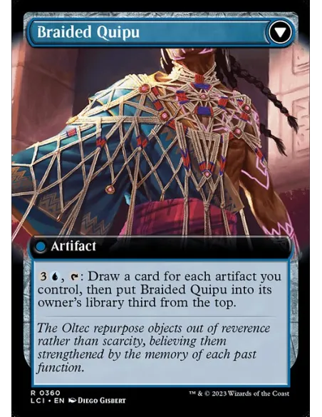 Braided Net // Braided Quipu