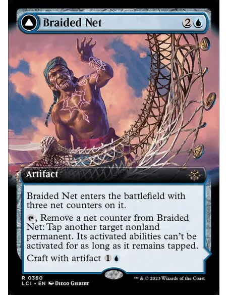 Braided Net // Braided Quipu - Foil