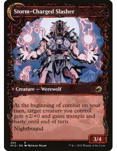 Reckless Stormseeker // Storm-Charged Slasher - Foil 2