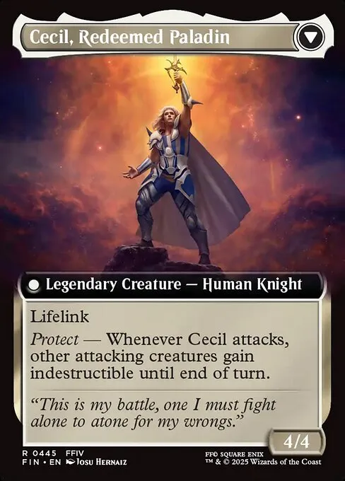Cecil, Dark Knight // Cecil, Redeemed Paladin