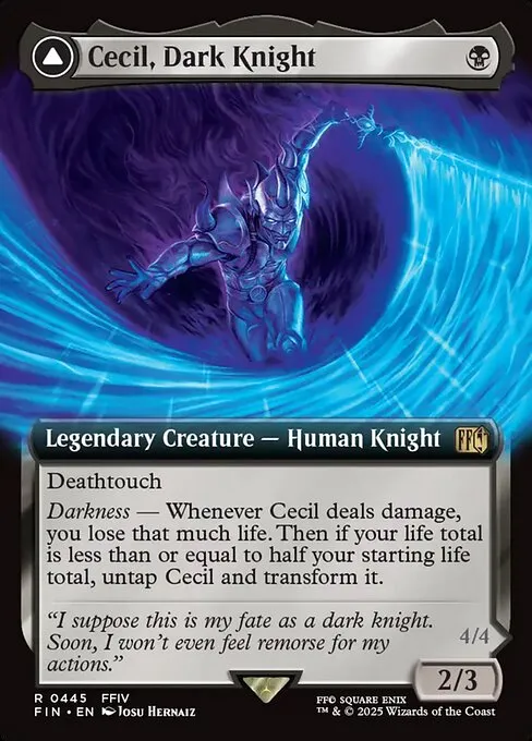 Cecil, Dark Knight // Cecil, Redeemed Paladin - Foil