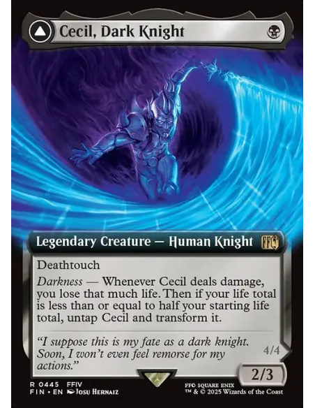 Cecil, Dark Knight // Cecil, Redeemed Paladin - Foil