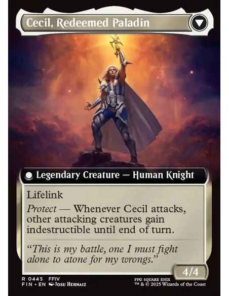 Cecil, Dark Knight // Cecil, Redeemed Paladin - Foil