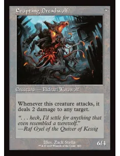 Smoldering Werewolf // Erupting Dreadwolf - Foil 2