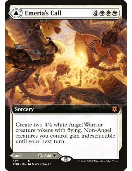 Emeria's Call // Emeria, Shattered Skyclave - Foil