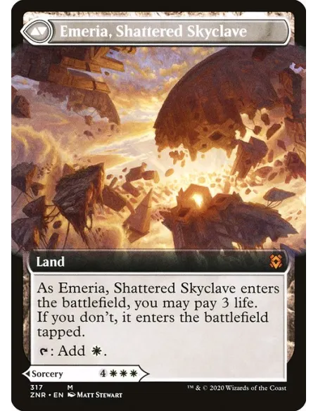 Emeria's Call // Emeria, Shattered Skyclave - Foil
