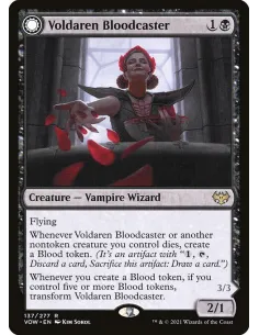 Voldaren Bloodcaster // Bloodbat Summoner - Foil