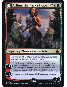 Arlinn, the Pack's Hope // Arlinn, the Moon's Fury - Foil