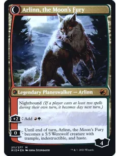 Arlinn, the Pack's Hope // Arlinn, the Moon's Fury - Foil 2
