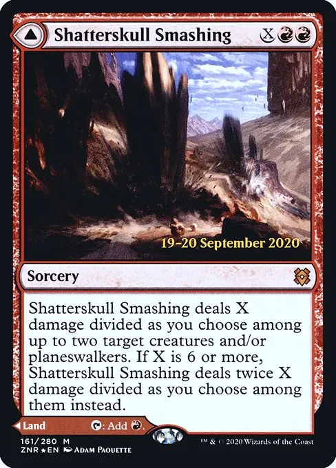 Shatterskull Smashing // Shatterskull, the Hammer Pass - Foil