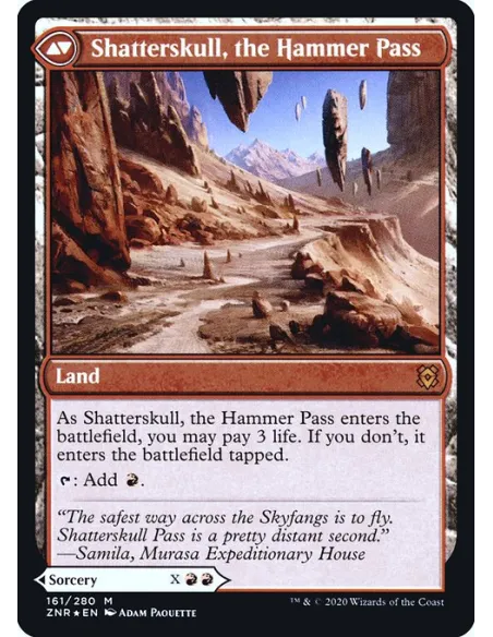 Shatterskull Smashing // Shatterskull, the Hammer Pass - Foil