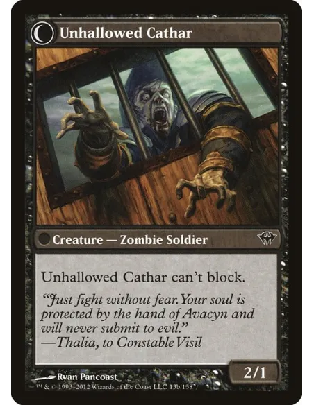Loyal Cathar // Unhallowed Cathar