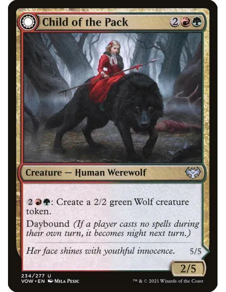 Child of the Pack // Savage Packmate - Foil