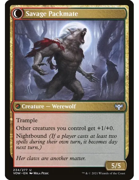 Child of the Pack // Savage Packmate - Foil