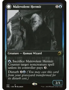 Malevolent Hermit // Benevolent Geist - Foil