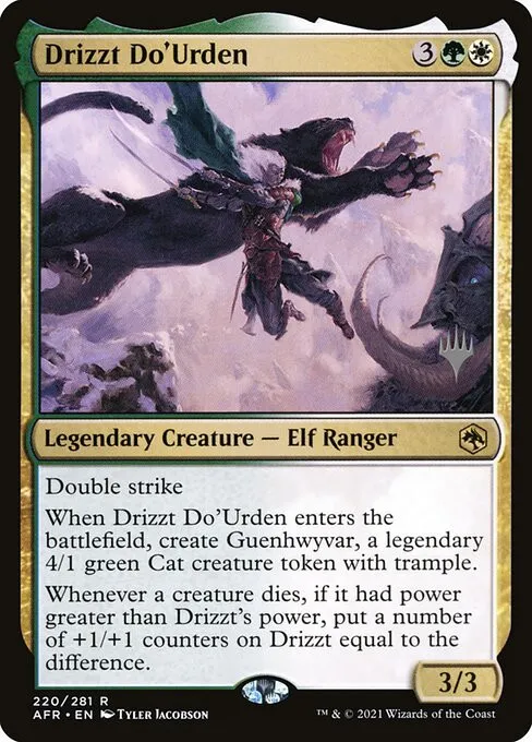 Drizzt Do'Urden - Foil