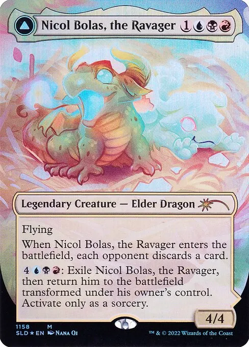 Nicol Bolas, the Ravager // Nicol Bolas, the Arisen - Foil
