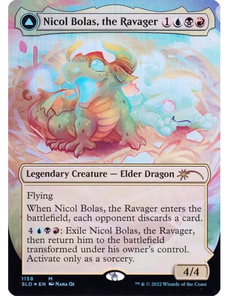Nicol Bolas, the Ravager // Nicol Bolas, the Arisen - Foil