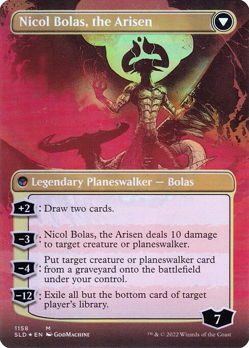 Nicol Bolas, the Ravager // Nicol Bolas, the Arisen - Foil