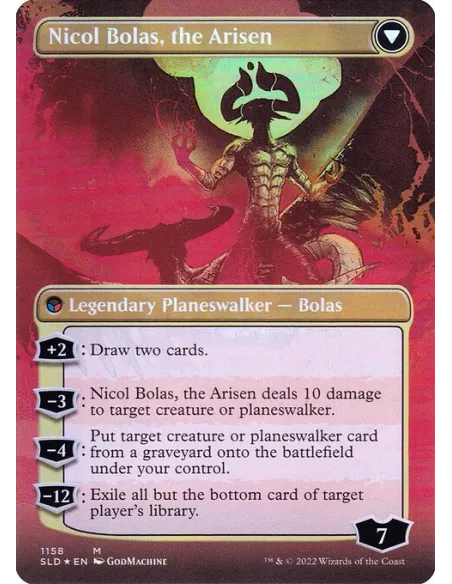 Nicol Bolas, the Ravager // Nicol Bolas, the Arisen - Foil