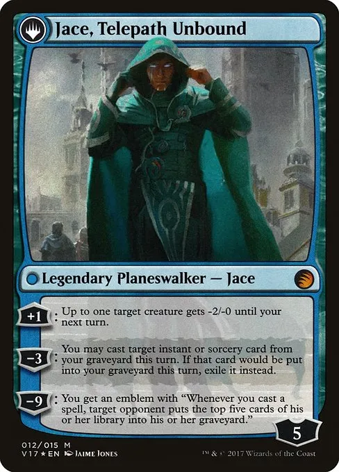 Jace, Vryn's Prodigy // Jace, Telepath Unbound - Foil