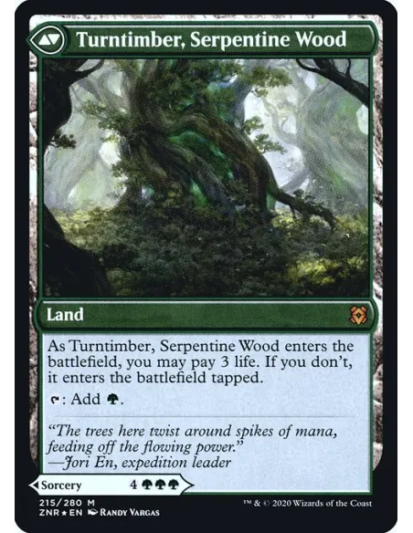 Turntimber Symbiosis // Turntimber, Serpentine Wood - Foil