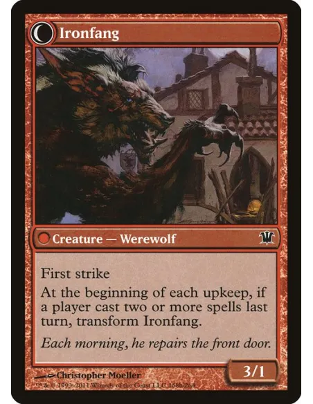 Village Ironsmith // Ironfang - Foil