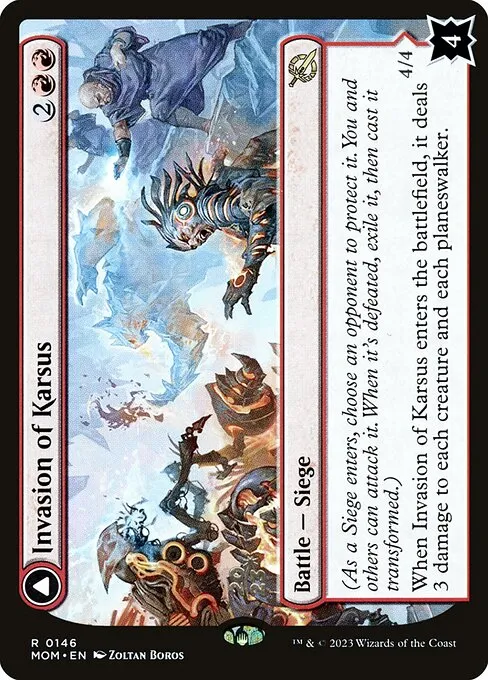 Invasion of Karsus // Refraction Elemental - Foil