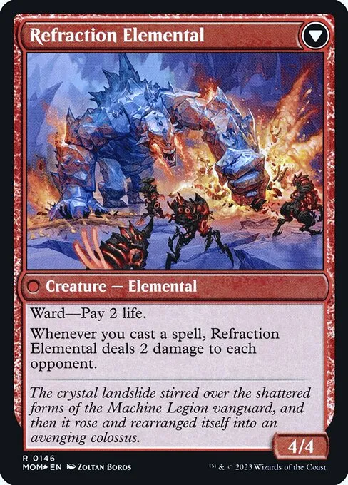 Invasion of Karsus // Refraction Elemental - Foil