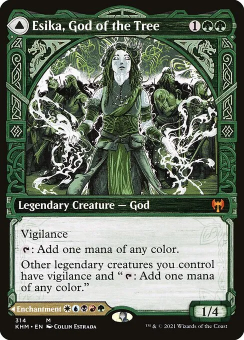 Esika, God of the Tree // The Prismatic Bridge - Foil