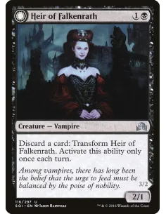Heir of Falkenrath // Heir to the Night - Foil