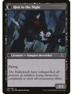 Heir of Falkenrath // Heir to the Night - Foil 2