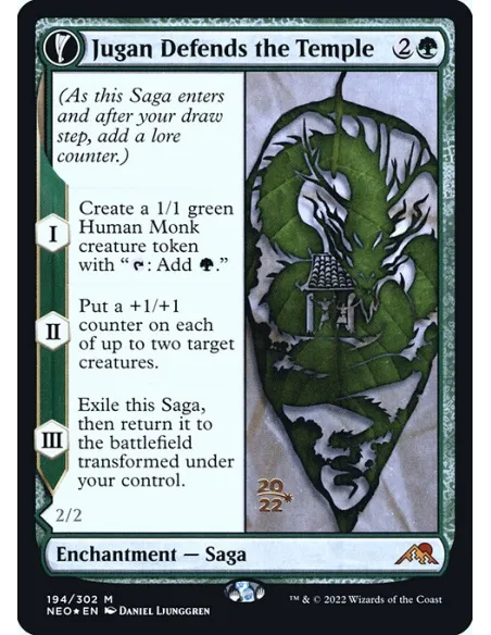 Jugan Defends the Temple // Remnant of the Rising Star - Foil