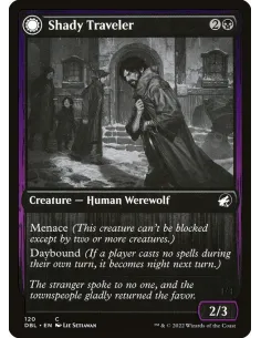 Shady Traveler // Stalking Predator - Foil