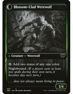 Weaver of Blossoms // Blossom-Clad Werewolf - Foil 2