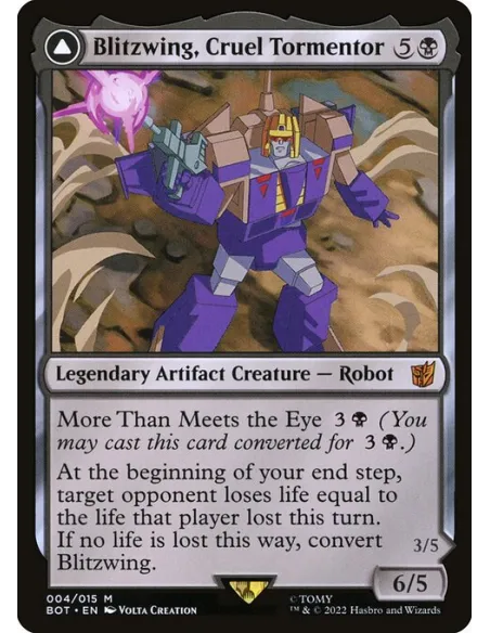 Blitzwing, Cruel Tormentor // Blitzwing, Adaptive Assailant - Foil