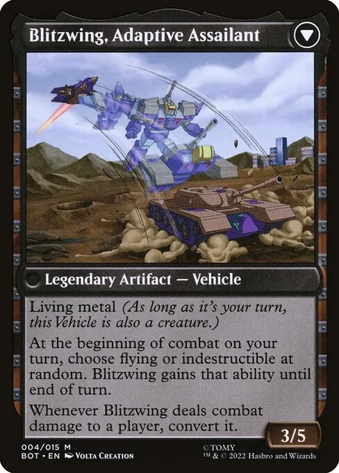 Blitzwing, Cruel Tormentor // Blitzwing, Adaptive Assailant - Foil