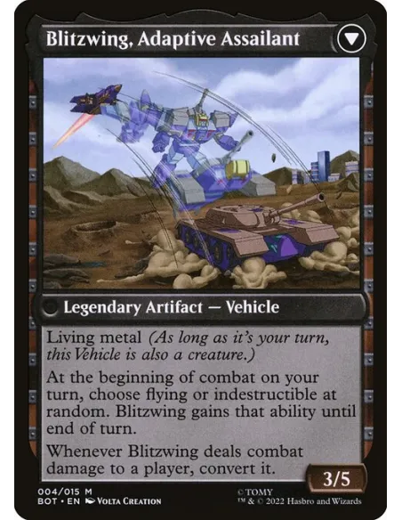 Blitzwing, Cruel Tormentor // Blitzwing, Adaptive Assailant - Foil