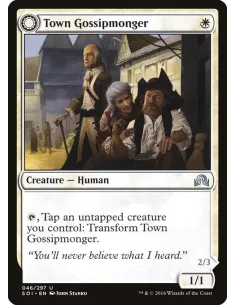 Town Gossipmonger // Incited Rabble - Foil