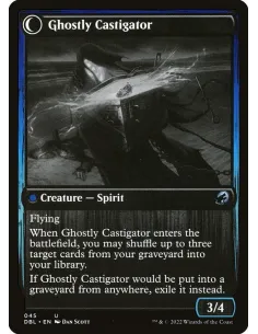 Covetous Castaway // Ghostly Castigator - Foil 2