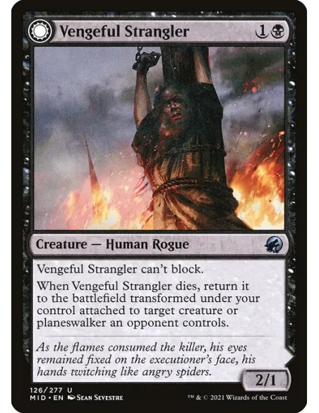 Vengeful Strangler // Strangling Grasp - Foil