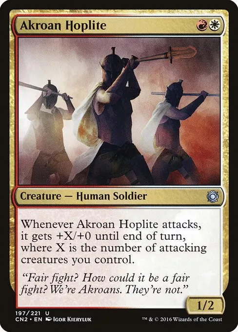 Akroan Hoplite - Foil