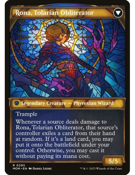 Rona, Herald of Invasion // Rona, Tolarian Obliterator - Foil