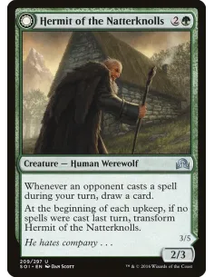 Hermit of the Natterknolls // Lone Wolf of the Natterknolls