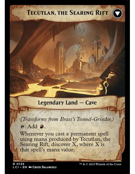 Brass's Tunnel-Grinder // Tecutlan, the Searing Rift